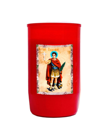 Candlelight at Saint Expedit combustion 2 days and a half