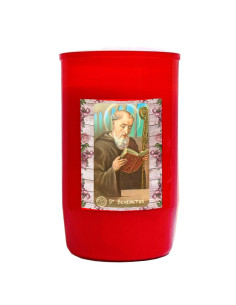 Kerze in St. Benedikt Verbrennung 2 1/2 Tage