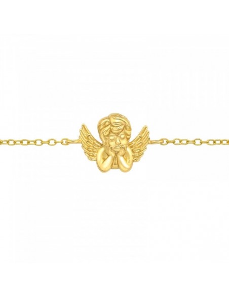 Bracelet Cupidon – Argent 925 plaqué or élégant