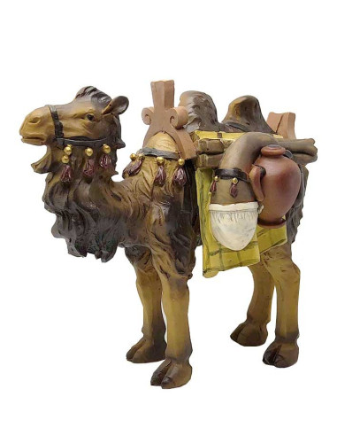 Decorative Camel 15 cm – Christmas Nativity Resin Figurine