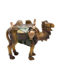 Dekoratives Kamel 15 cm – Krippenfigur aus Harz