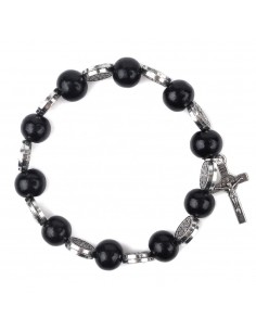 Sint Benedictus Armband – Medailles & 10 mm handgemaakte kralen