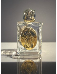 Banneux N.D Water Bottle – Miraculous Virgin Medal Gold