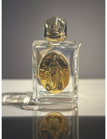 Banneux N.D Water Bottle – Miraculous Virgin Medal Gold
