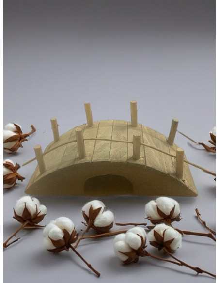 Wooden Bridge – Christmas Village Decorative Accessory