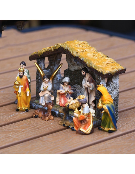 Natività di Betlemme – Statue in resina 8,5 cm