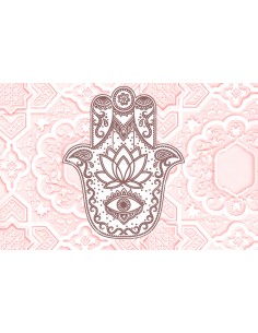 Pegatina decorativo - vela novena – la mano de Fatma modelo 2