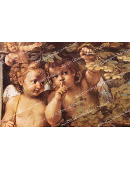 Adesivo decorativo per candela votiva - Angeli 1 - Confezione da 10