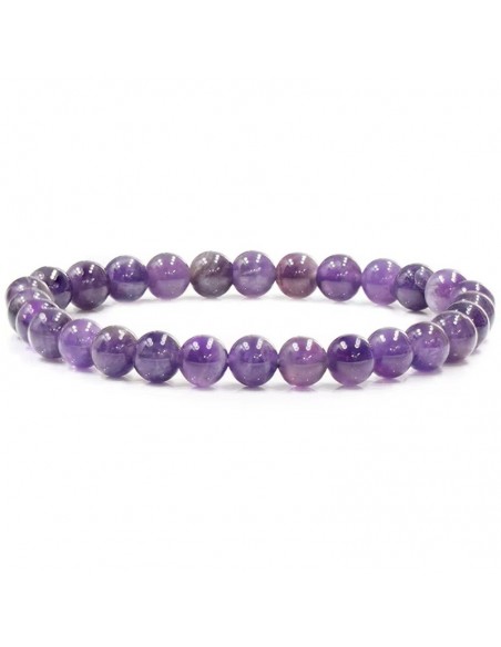 Amethyst Bracelet 4 mm – Serenity & Balance