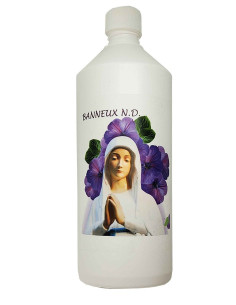 Agua milagrosa de Banneux N.D. en botella de plástico - 1 L