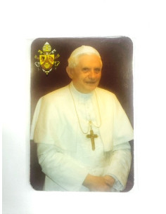 Aimant magnétique Pape Benoît XVI – PVC souple 4×6 cm