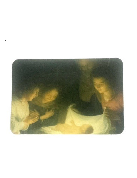 Kühlschrankmagnet Geburt Christi – PVC 4×6 cm