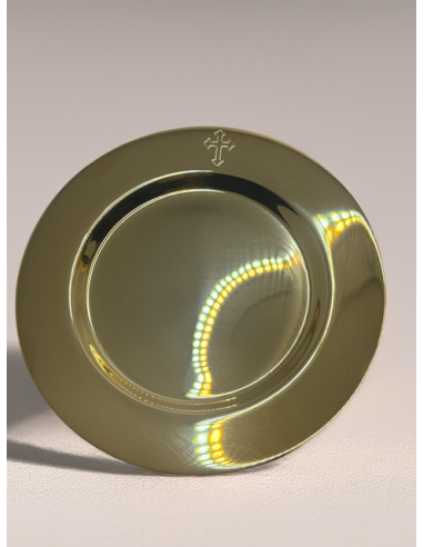 Kelch, Patene und Ziborium aus Messing – 24 Karat vergoldet