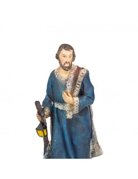 Weihnachtskrippe aus Harz – Set mit 11 Figuren | Elegantes Dekomodell