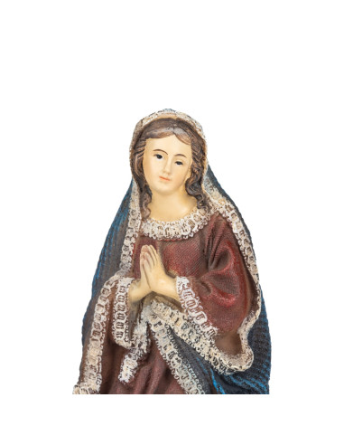 Belén de Navidad en Resina – Set de 11 Piezas | Modelo Decorativo Elegante