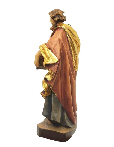 Statue of Saint Matthew - Wooden Craft - 14 cm