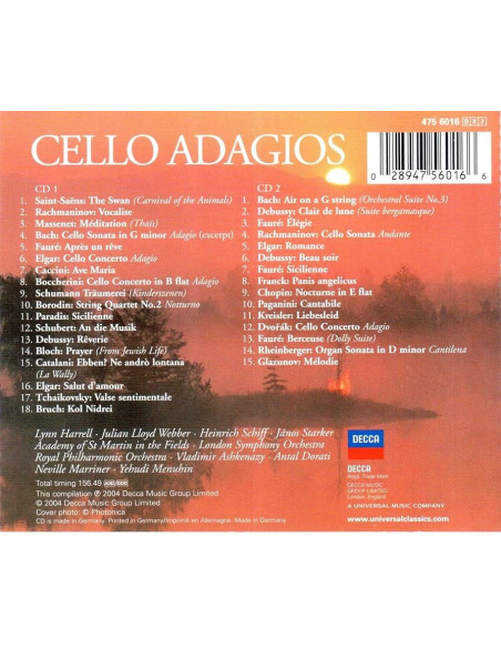 Cello Adagios - CD