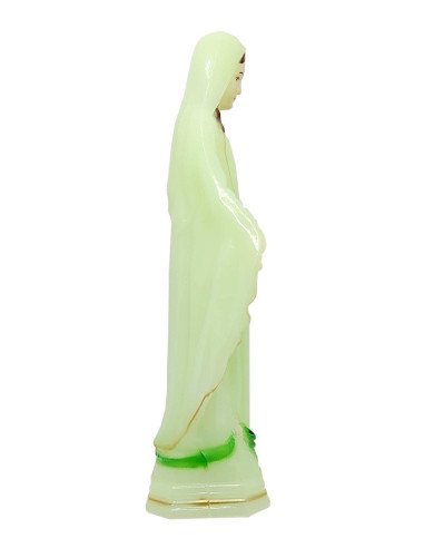 Fluoreszierende Wundertätige Jungfrau Statue 35 cm – Leuchtet im Dunkeln