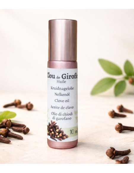 Clove Oil Roll-on 10 ml – Toothache, Muscle and Joint Relief