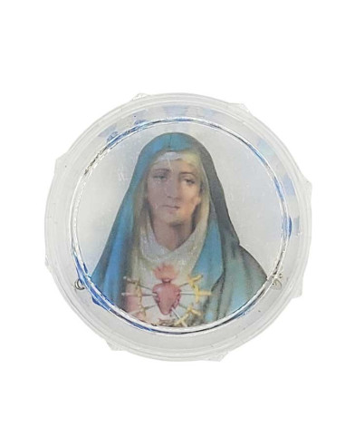 Chapelet des 7 douleurs bleu