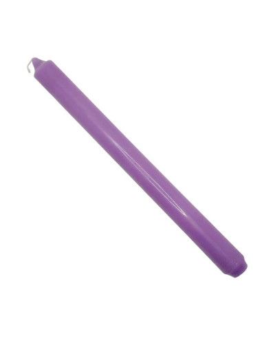MH-Kerzen violett durchgefärbt - Set 4 Stk.