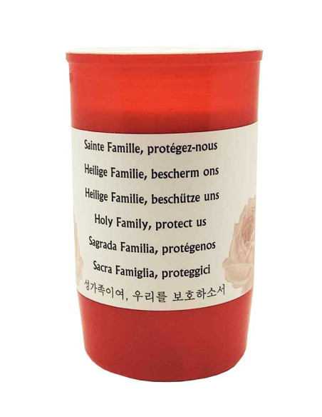 Holy Family Oil Candle – 2.5 Days | Religious Prayer Candle