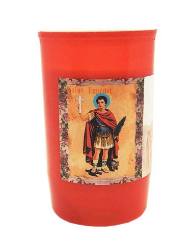 Oil Prayer Candle – Saint Expeditus (Burning time 2.5 days)