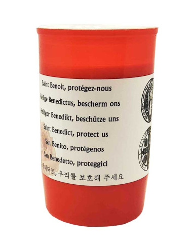 Kaarslicht bij Sint Benedictus verbranding 2 en een halve dag