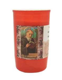 Candela votiva a olio – San Benedetto (durata 2,5 giorni)