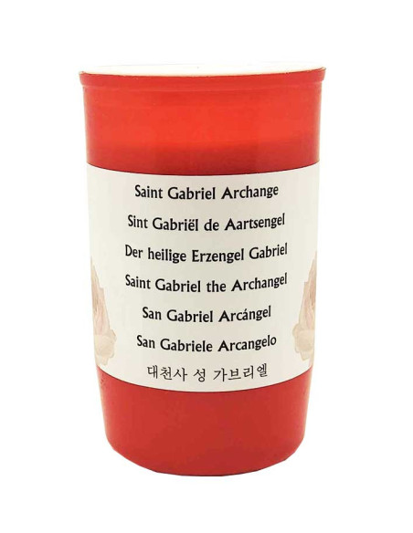 Luz de velas en San Gabriel 2 días y medio de combustión