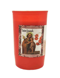 Vela votiva de aceite – San José (duración 2,5 días)