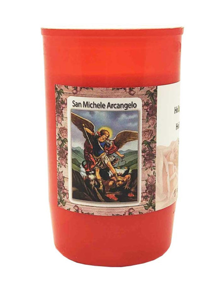 Oil Prayer Candle – Saint Michael Archangel (Burning time 2.5 days)