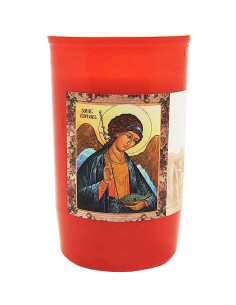 Öl-Grablicht – Erzengel Raphael (Brenndauer 2,5 Tage)