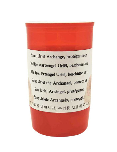 Luz de velas de San Uriel en la combustión 2 días y medio