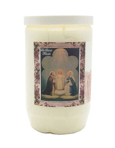 Oil Prayer Candle – Holy Family (Burning time 2.5 days)