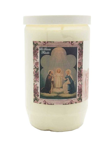 Oil Prayer Candle – Holy Family (Burning time 2.5 days)