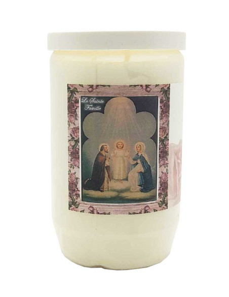 Oil Prayer Candle – Holy Family (Burning time 2.5 days)