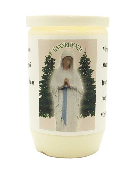 Öl-Grablicht – Jungfrau der Armen von Banneux (Brenndauer 2,5 Tage)