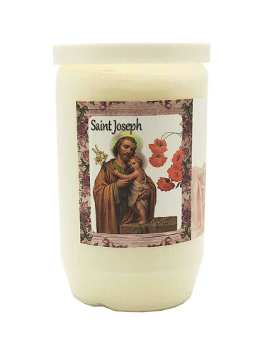 Oil Prayer Candle – Saint Joseph (Burning time 2.5 days)