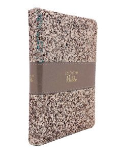 Bible Louis Segond 1910 Pailletée Violette – Paroles de Jésus en Rouge