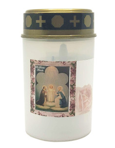 Cero LED Sacra Famiglia - Cero cimiteriale