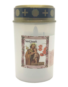 Saint Joseph LED candle - Cemetery candle