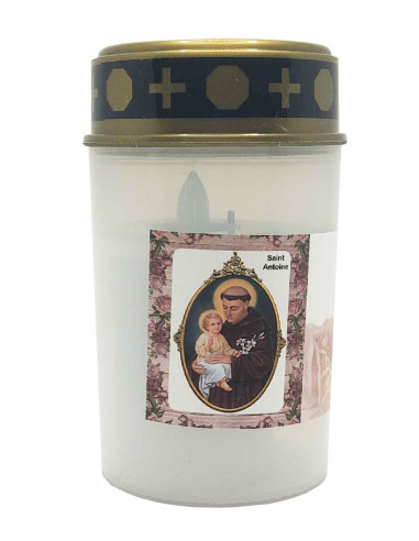 Sint Antonius LED kaars - Kerkhofkaars