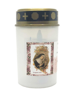 Sainte Rita LED candle - Cemetery candle