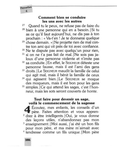 Psalmen en Spreuken uit de Bijbel | Parole de Vie Zakformaat