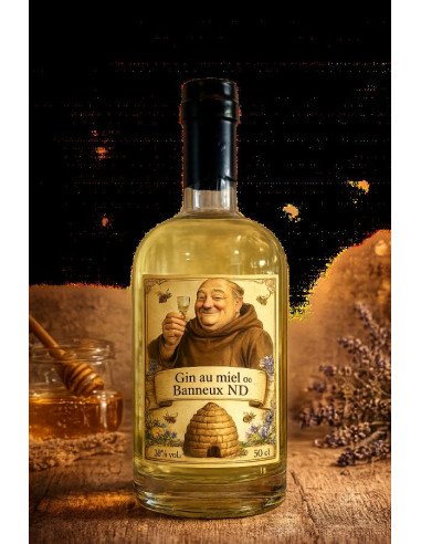 Gin au Miel Artisanal | Spiritueux Premium aux Saveurs Naturelles