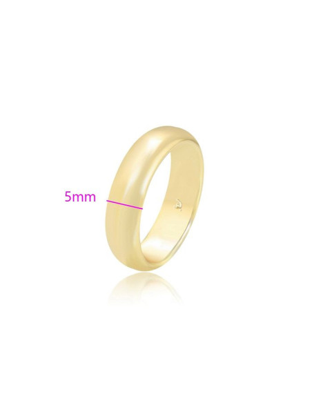 Goldfarbener Damenring – 14K-Goldoptik