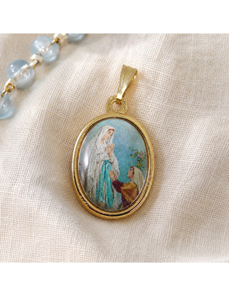 Jungfrau von der Banneux-Medaille und Erscheinung von Lourdes