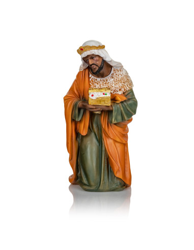 Belén de Navidad para exterior – Resina, 12 piezas, 40 cm