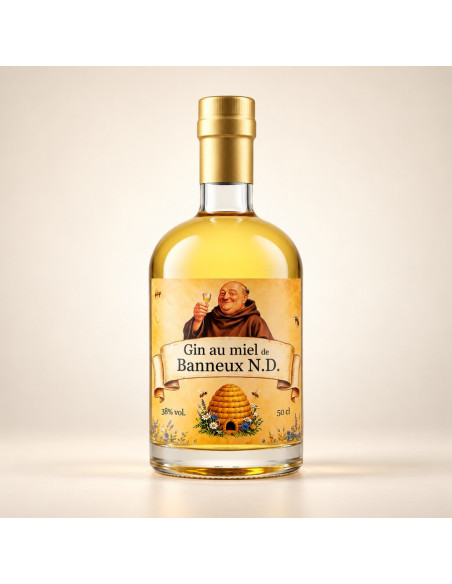 Gin au Miel Artisanal – L'alliance parfaite entre le caractère du gin et la douceur du miel